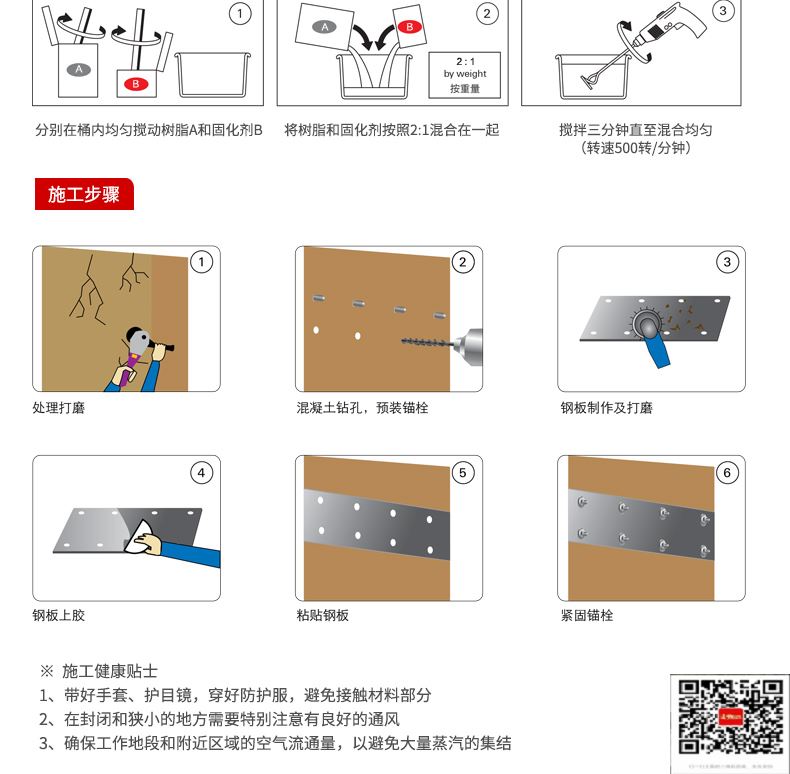 包钢沅江粘钢加固施工过程